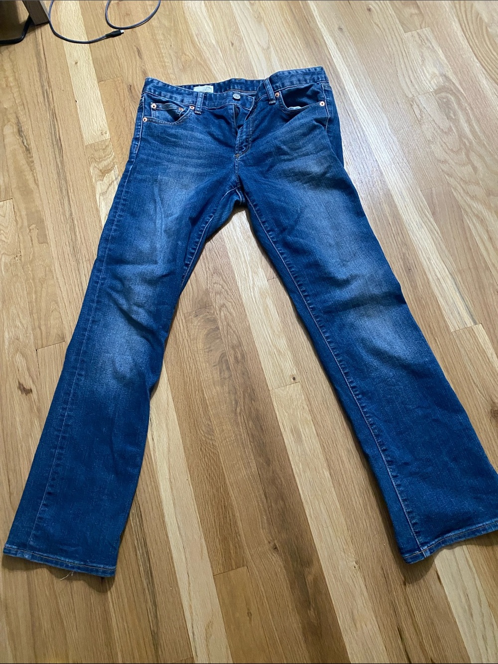 GAP Women's Boot Cut Jeans - Blue Denim
